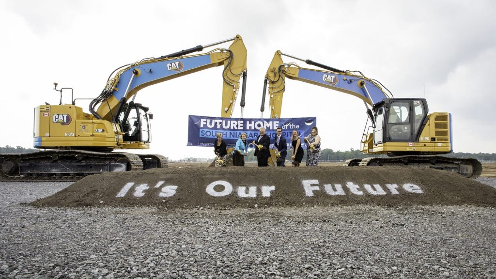 Shovels in the ground for new South Niagara hospital